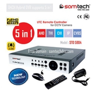 Đầu ghi hình 4 kênh 5 in 1 Samtech STD5904