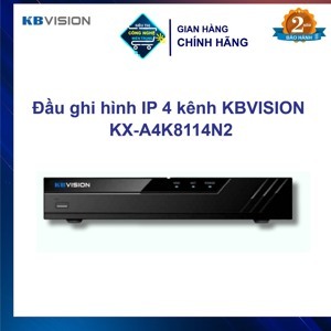 Đầu ghi hình 4 Kênh Kbvision Kx-A4K8114N2