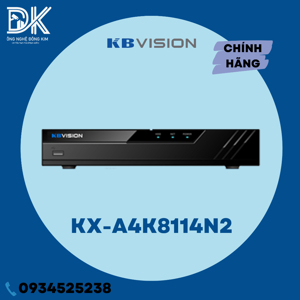 Đầu ghi hình 4 Kênh Kbvision Kx-A4K8114N2