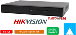 Đầu ghi hình 4 kênh TURBO HD 3.0 Hikvision DS-7204HQHI-F1/N