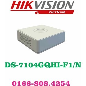 Đầu ghi hình 4 kênh Turbo HD 3.0 Hikvision DS-7104HQHI-F1/N