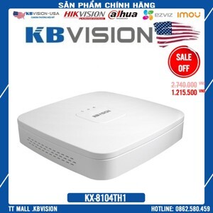 Đầu ghi hình 5 in 1 Kbvision KX-8104TH1 - 4 kênh