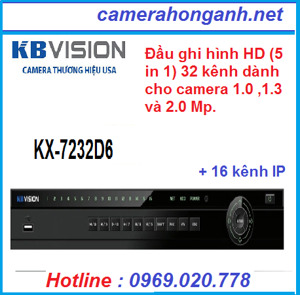 Đầu ghi hình 5in1 Kbvision KX-7232D6 - 32 kênh