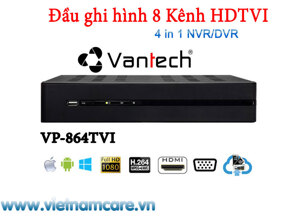 Đầu ghi hình HDTVI Vantech VP-864TVI - 8 kênh