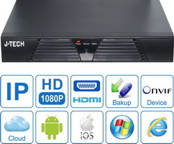 Đầu ghi hình 8 kênh IP J-TECH JT-HD1008