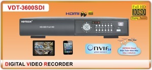 Đầu ghi hình VDTech VDT-3600SDI.2 - 8 kênh