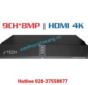 Đầu ghi hình 9 kênh IP J-Tech UHD8209