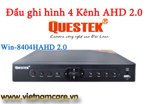 Đầu ghi hình AHD Questek Win-8404HAHD - 2.0 Megapixel , 4 kênh