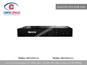 Đầu ghi hình Questek QTX-6108AHD - 8 kênh