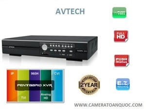 Đầu ghi hình camera HD-TVI 4 kênh Avtech AVZ-404