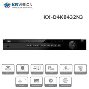 Đầu ghi hình camera IP 32 kênh KBVISION KX-D4K8432N3