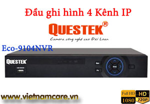 Đầu ghi hình camera IP 4 kênh QUESTEK Eco-9104NVR