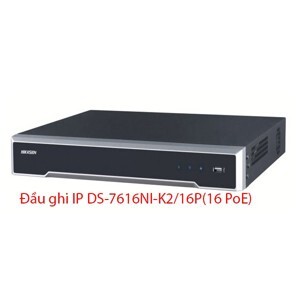 Đầu ghi hình camera IP Hikvision DS-7616NI-K2/16P - 16 kênh