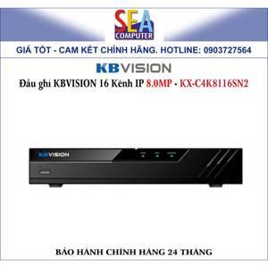 Đầu ghi hình camera IP Kbvision KX-C4K8116SN2 - 16 kênh