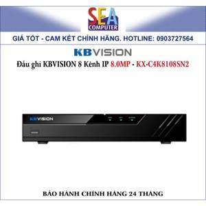 Đầu ghi hình camera IP Kbvision KX-C4K8108SN2 - 8 kênh