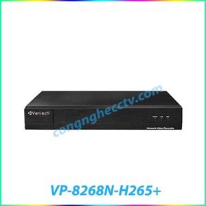 Đầu ghi hình camera IP Vantech VP-8268N-H265+ - 8 kênh