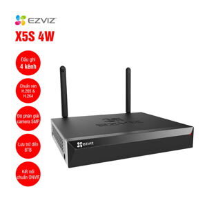 Đầu ghi hình camera IP wifi Ezviz CS-X5S-4W - 4 kênh