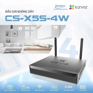 Đầu ghi hình camera IP wifi Ezviz CS-X5S-4W - 4 kênh