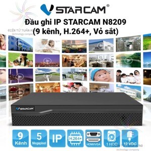 Đầu ghi hình camera Vstarcam N8209 - 9 kênh