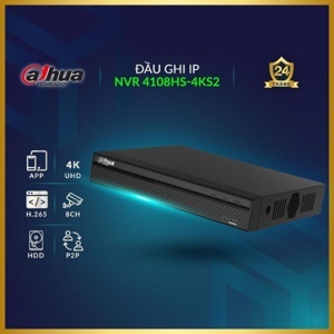 Đầu ghi hình Dahua  DHI-NVR4108HS-4KS2