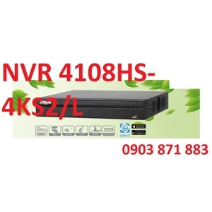 Đầu ghi hình Dahua  DHI-NVR4108HS-4KS2