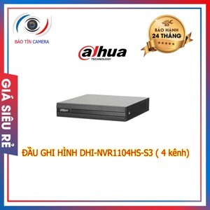 Đầu ghi hình Dahua NVR1104HS-S3-DSS - 4 kênh