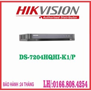 Đầu ghi hình HD 4.0 DVR DS-7204HQHI-K1-P