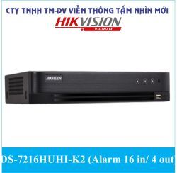 Đầu ghi hình HD-TVI 16 kênh Hikvision DS-7216HUHI-K2 ( alarm 16 in/ 4 out )