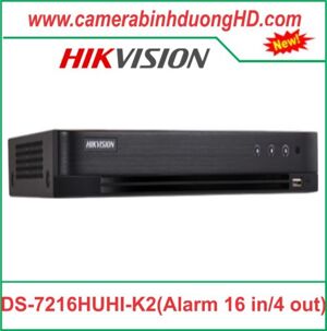 Đầu ghi hình HD-TVI 16 kênh Hikvision DS-7216HUHI-K2 ( alarm 16 in/ 4 out )