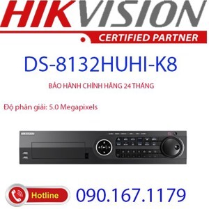 Đầu ghi hình HD-TVI 32 kênh HIKVision DS-8132HUHI-K8