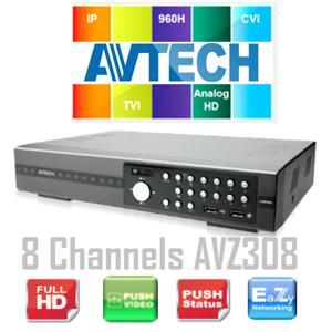 Đầu ghi hình HD-TVI Avtech AVZ308 - 8 kênh