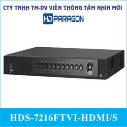 Đầu ghi hình HD-TVI HDParagon HDS-7216FTVI-HDMI/S - 16 kênh