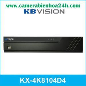 Đầu ghi hình HDCVI 4K Kbvision KX-4K8104D4 - 4 kênh