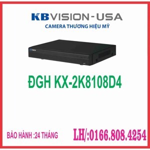 Đầu ghi hình HDCVI 8 kênh KBVISION KX-2K8108D4