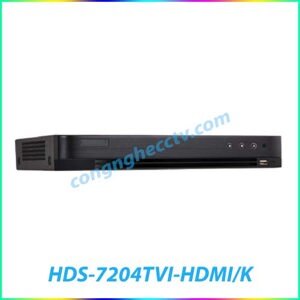 Đầu ghi hình HDTVI HDParagon HDS-7204TVI-HDMI/K - 4 kênh