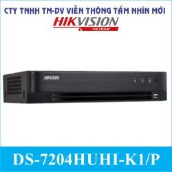 Đầu ghi hình HDTVI Hikvision DS-7204HUHI-K1/P - 4 kênh