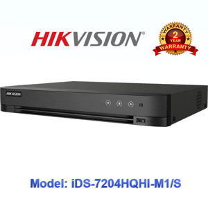 Đầu ghi hình HDTVI turbo 5.0 4 kênh Hikvision iDS-7204HQHI-M1/S