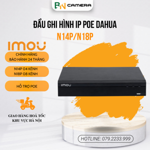 Đầu ghi hình iMOU N14P 4 kênh IP POE