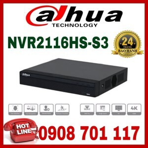 Đầu ghi hình IP 16 kênh Dahua DHI-NVR2116HS-S3