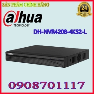 Đầu ghi hình IP 8 kênh Dahua NVR4208-4KS2