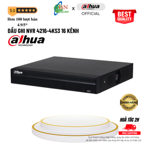 Đầu ghi hình 16 kênh IP Dahua DHI-NVR4216