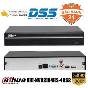 Đầu ghi hình IP Dahua NVR2104HS-4KS2 - 4 kênh