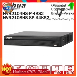 Đầu ghi hình IP Dahua NVR2104HS-4KS2 - 4 kênh