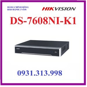 Đầu ghi hình IP Hikvision DS-7608NI-K1(B) - 8 kênh