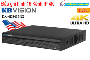 Đầu ghi hình IP Kbvision KX-4K8416N2 - 8 kênh