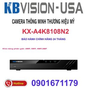 Đầu ghi hình IP Kbvision KX-A4K8108N2