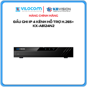 Đầu ghi hình IP KBvision KX-A8124N2 - 4 kênh
