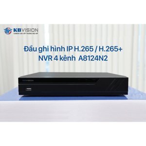 Đầu ghi hình IP KBvision KX-A8124N2 - 4 kênh