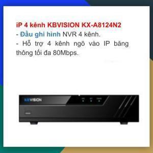 Đầu ghi hình IP KBvision KX-A8124N2 - 4 kênh