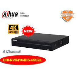 Đầu ghi hình IP PoE Dahua NVR2104-P-4KS2 - 4 kênh